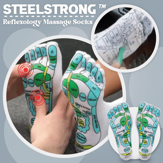SteelStrong™ Reflexology Massage Socks