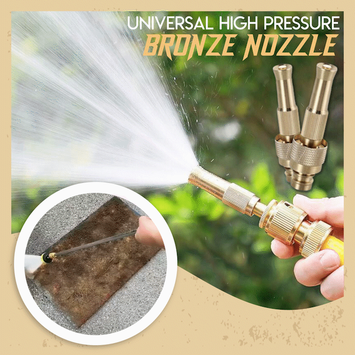 Universal High Pressure Bronze Nozzle