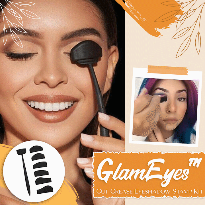 GlamEyes™ Cut Crease Eyeshadow Stamp Kit