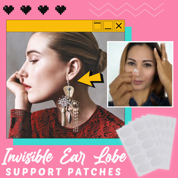 Invisible Ear Lobe Support Patches (60pcs)