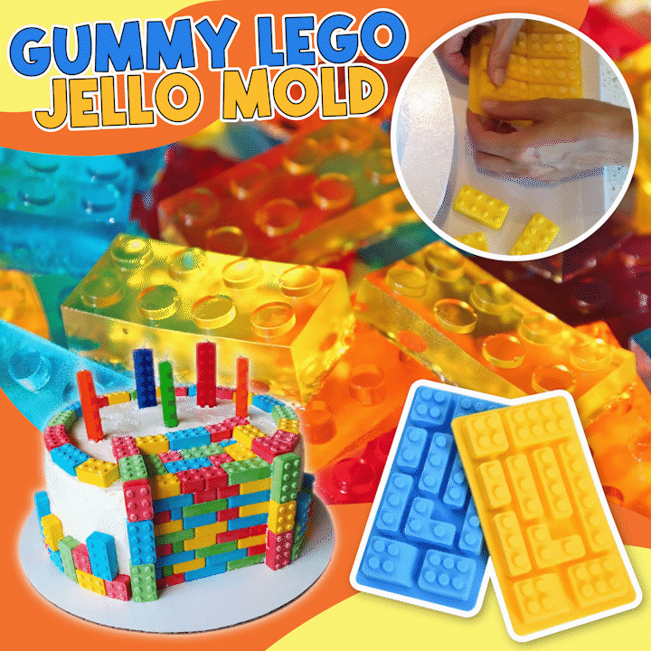 Gummy Lego Jello Mold
