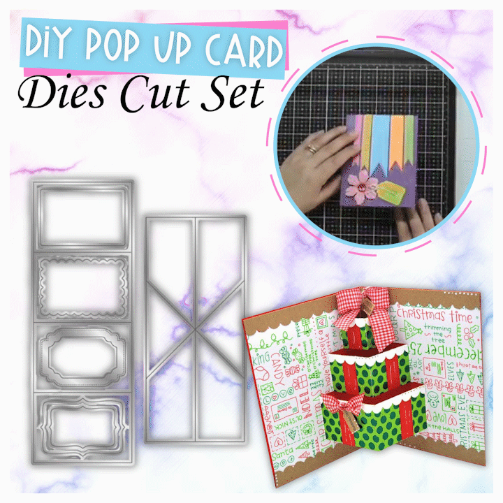 DIY Pop-Up Card Die Cut Set
