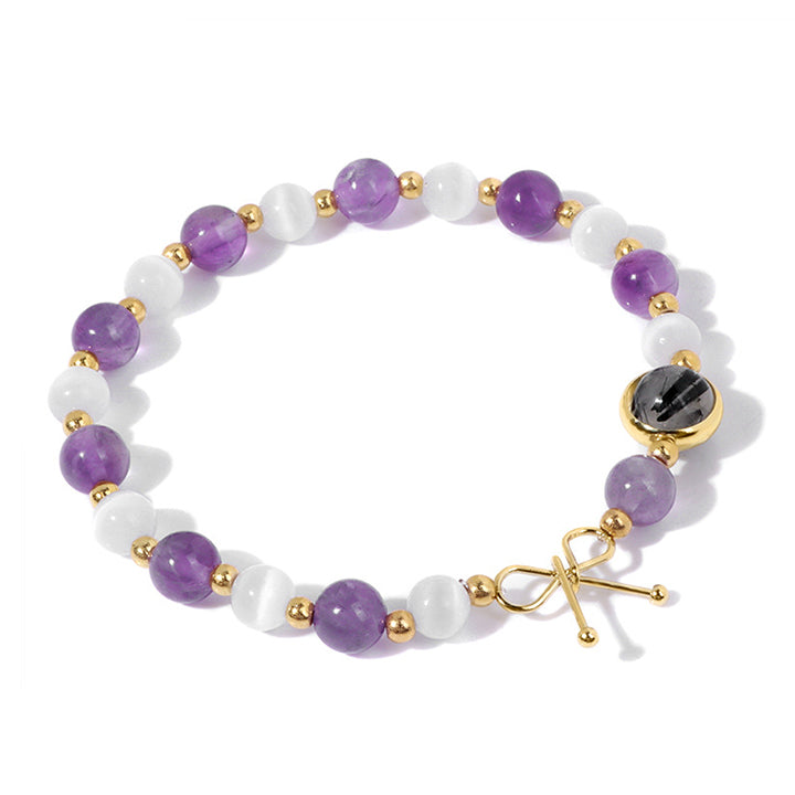 BodySlim™ Moonstone Amethyst Bracelet