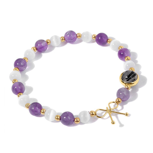 BodySlim™ Moonstone Amethyst Bracelet