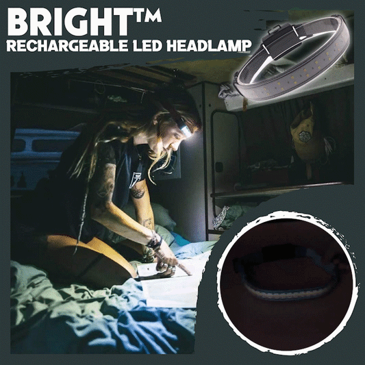 Bright™ Rechargeable LED Headlamp