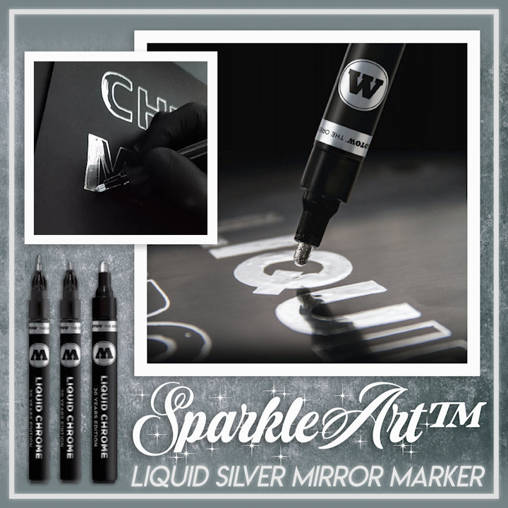 SparkleArt™ Liquid Silver Mirror Marker