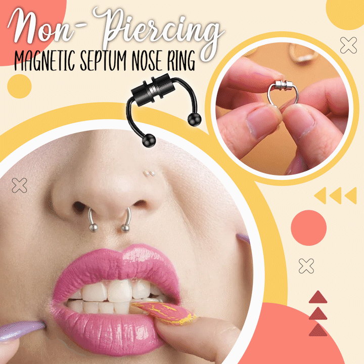 Non-Piercing Magnetic Septum Nose Ring
