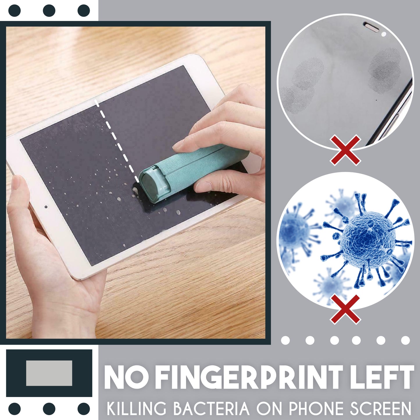 Portable Phone Screen Cleaner
