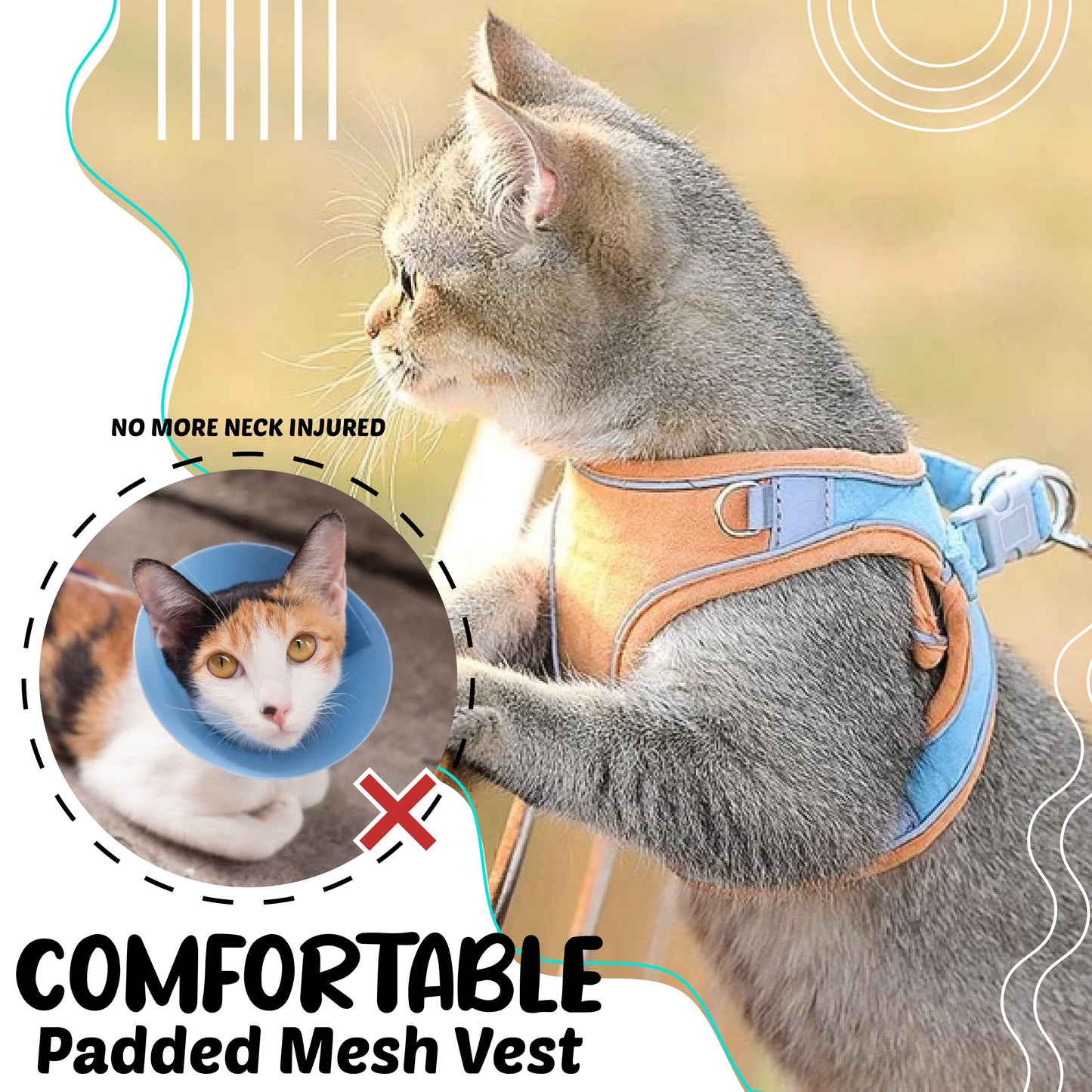 Cat Harness & Leash Vest