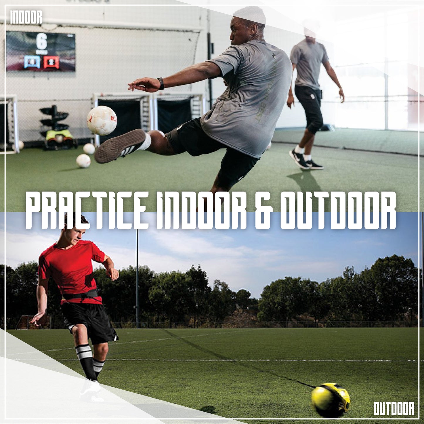 Solo Soccer Kick Trainer