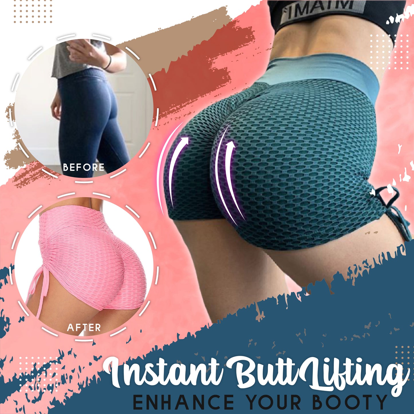 Peachy Bum Lifting Yoga Shorts