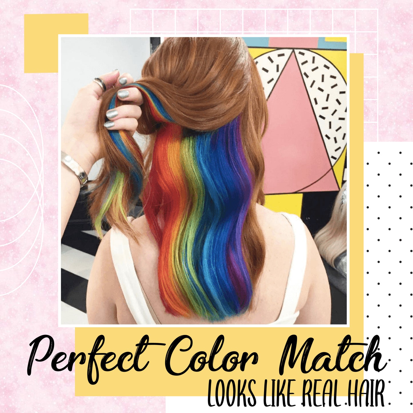Wavy Highlights Clip-On Extension