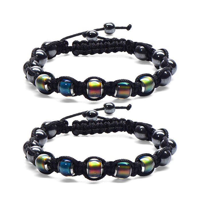 Thermochromic™ Hematite Slimming Bracelet