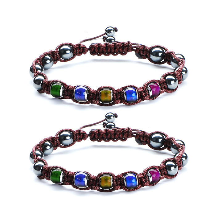 Thermochromic™ Hematite Slimming Bracelet