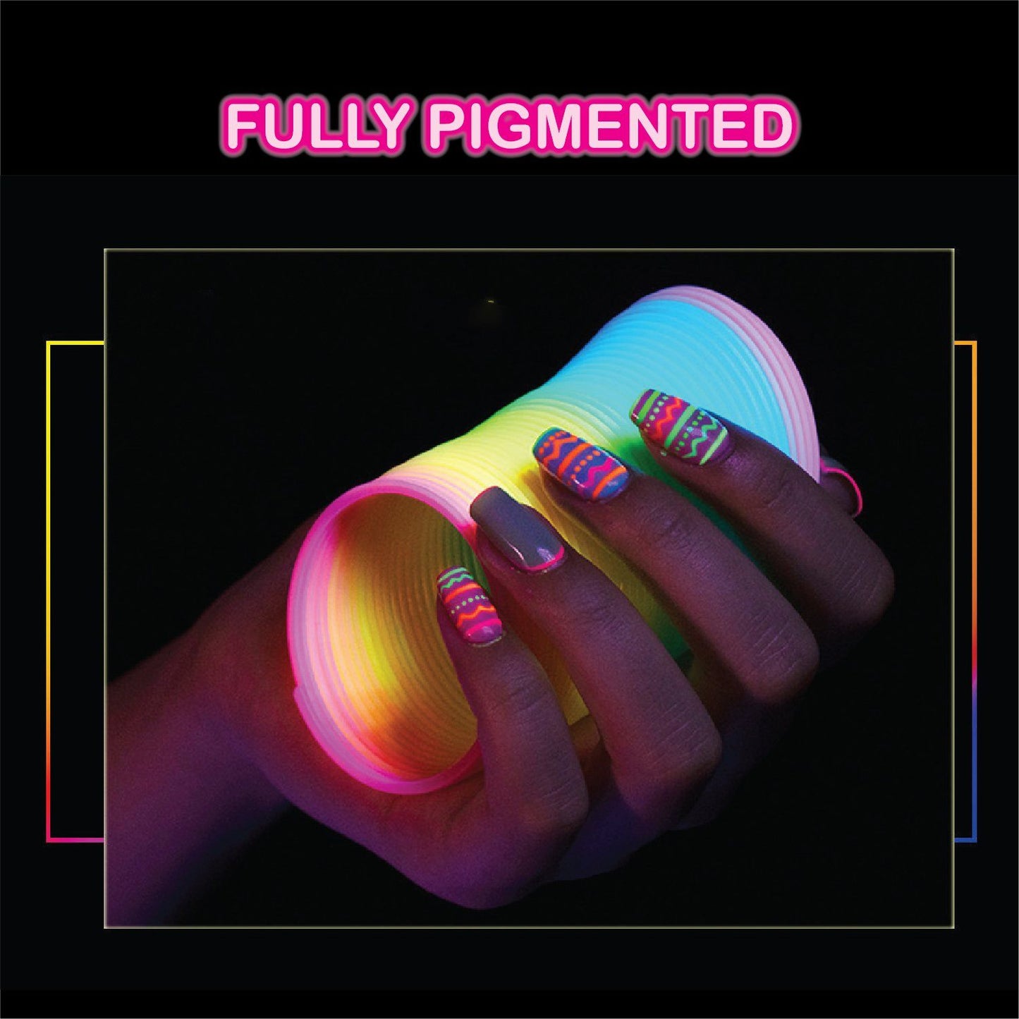 Luminous Neon Nail Gel Set