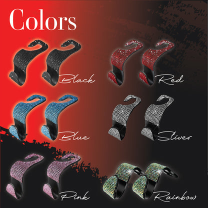 BlingGem™ Car Headrest Hooks