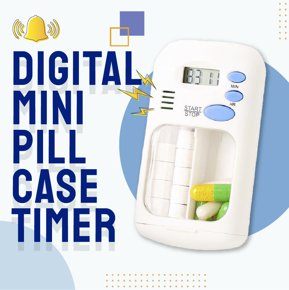 Digital Mini Pill Case Timer