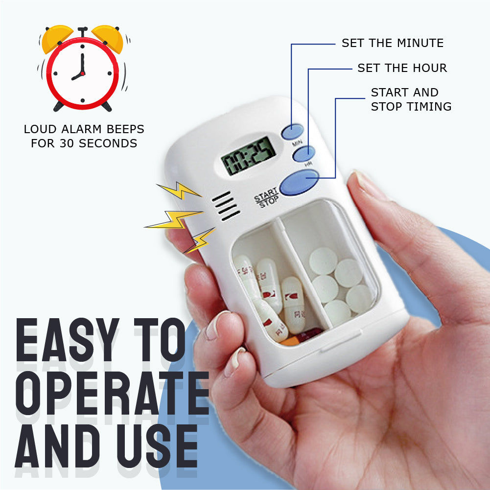 Digital Mini Pill Case Timer