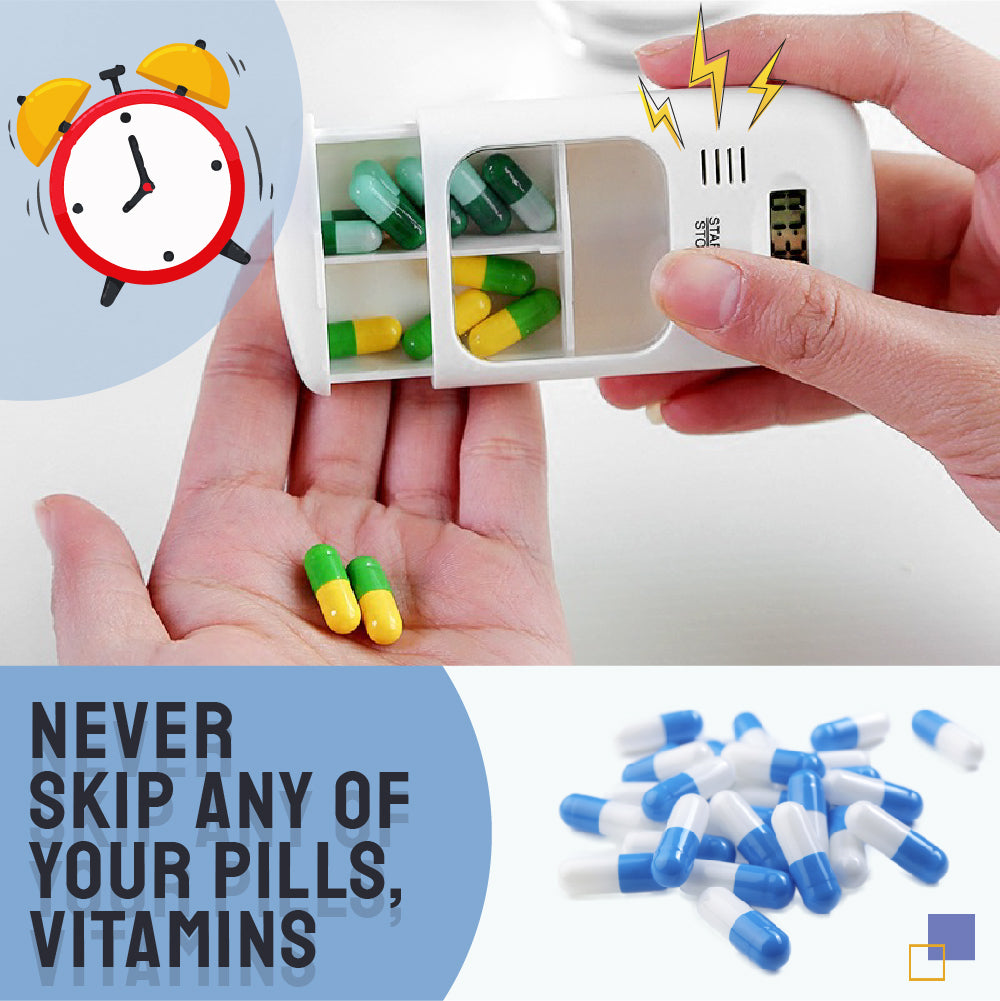Digital Mini Pill Case Timer