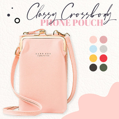 Classy Crossbody Phone Pouch