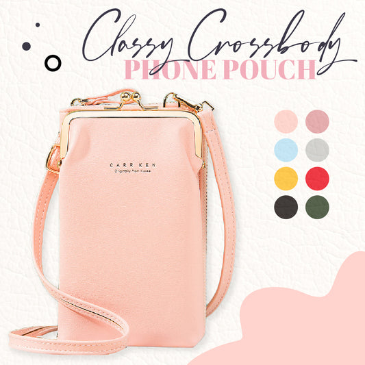 Classy Crossbody Phone Pouch