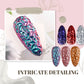 4D Emboss Nail Art Mold Kit