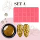 4D Emboss Nail Art Mold Kit