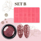 4D Emboss Nail Art Mold Kit