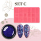 4D Emboss Nail Art Mold Kit