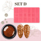 4D Emboss Nail Art Mold Kit