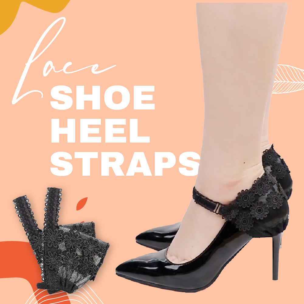 Lace Shoe Heel Straps