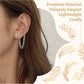 Chic Chain Drop Earrings (2pcs)