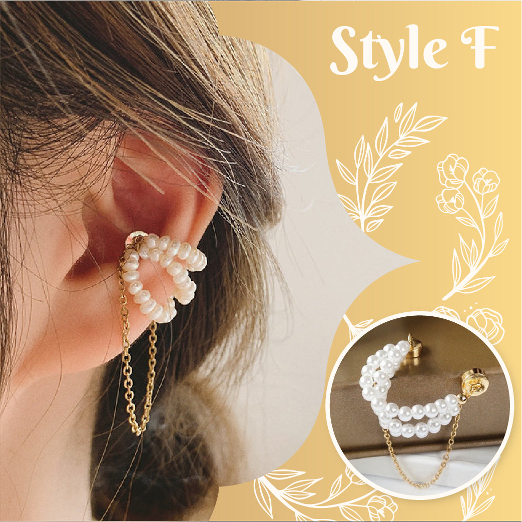 Chic Chain Drop Earrings (2pcs)