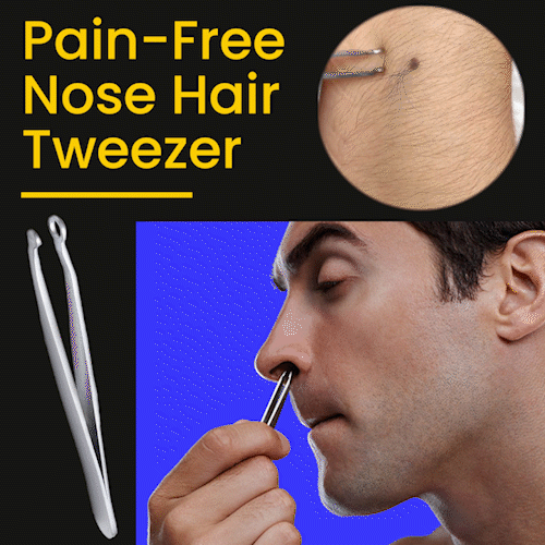 Pain-Free Nose Hair Tweezer