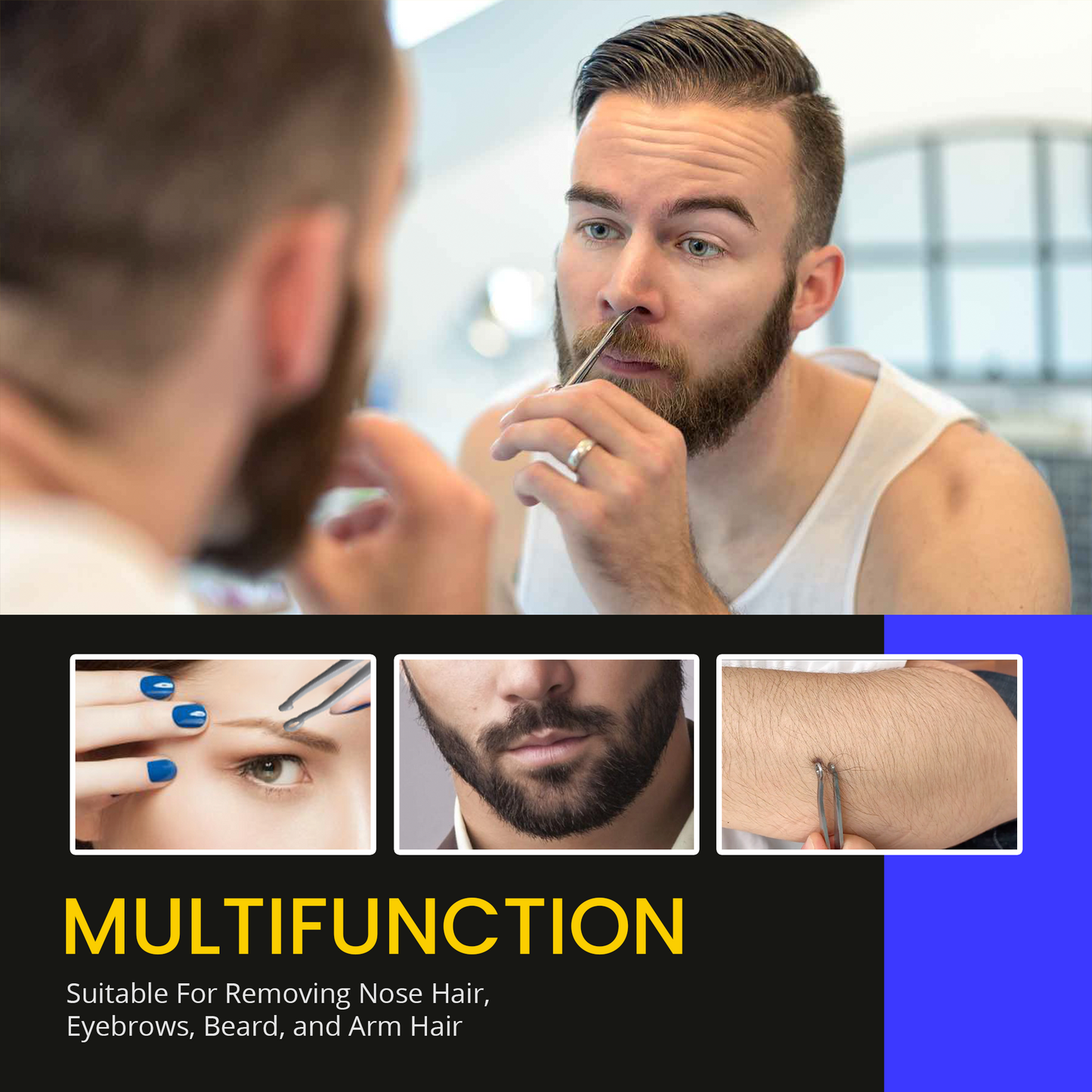 Pain-Free Nose Hair Tweezer