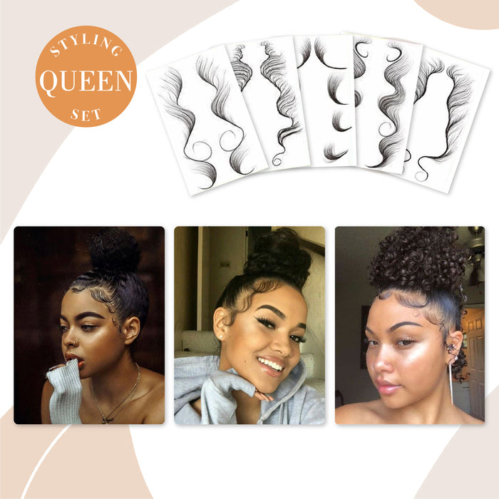 3D Stick-On Hair Edge