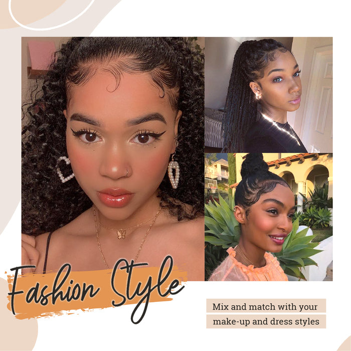 3D Stick-On Hair Edge