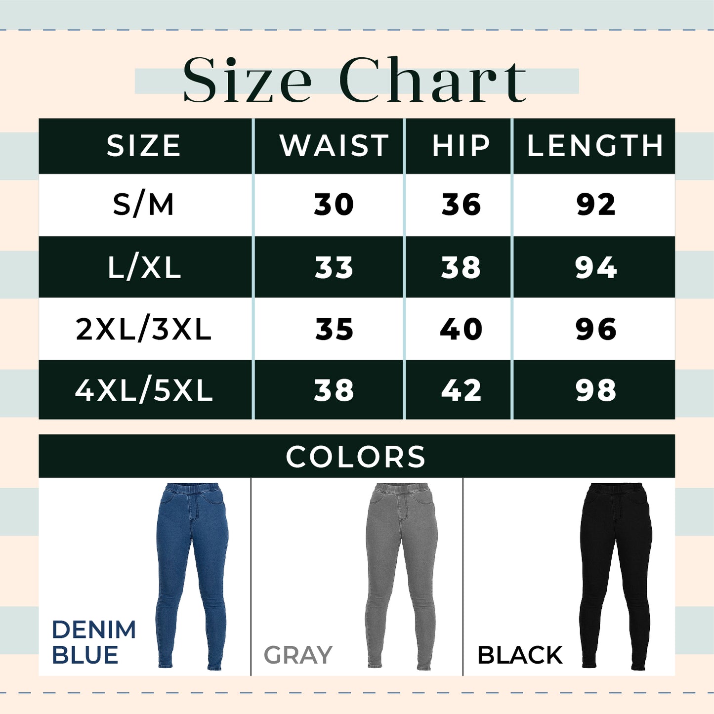 Plus™ Perfect Jeans Leggings