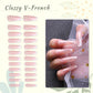 Press-On French Coffin Nails