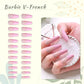 Press-On French Coffin Nails