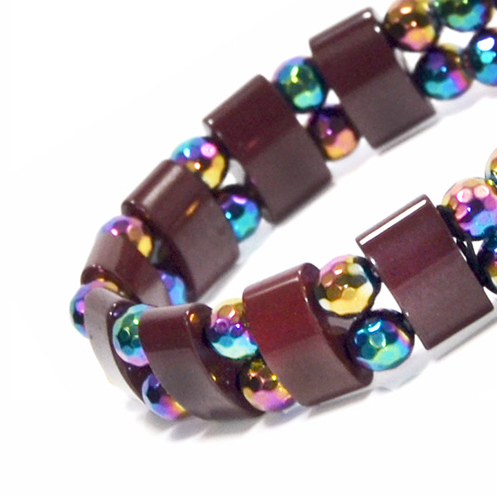 LymphDrain™ Carnelian Hematite Bracelet