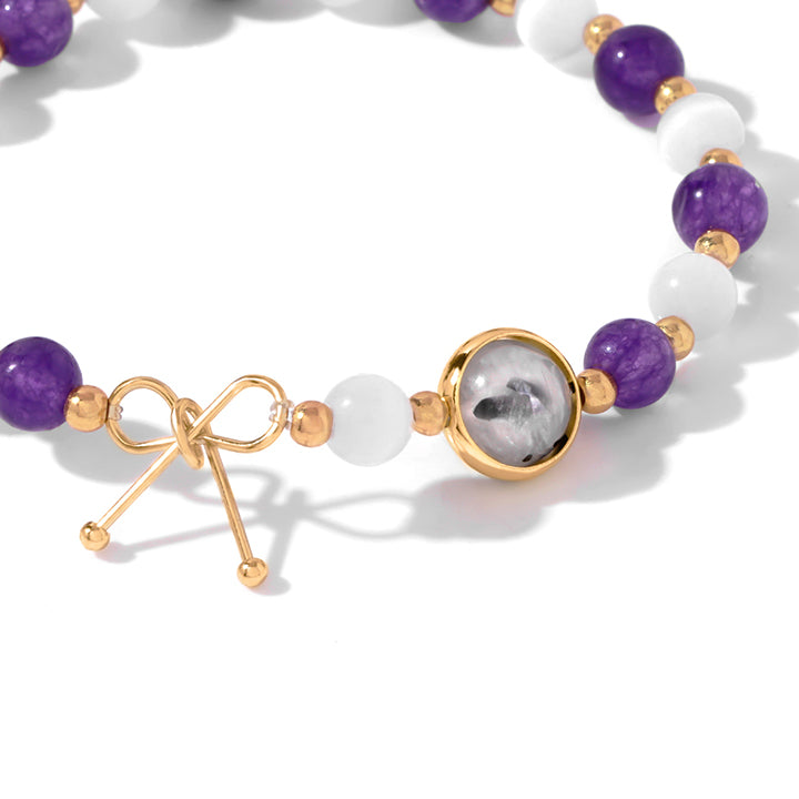 BodySlim™ Moonstone Amethyst Bracelet