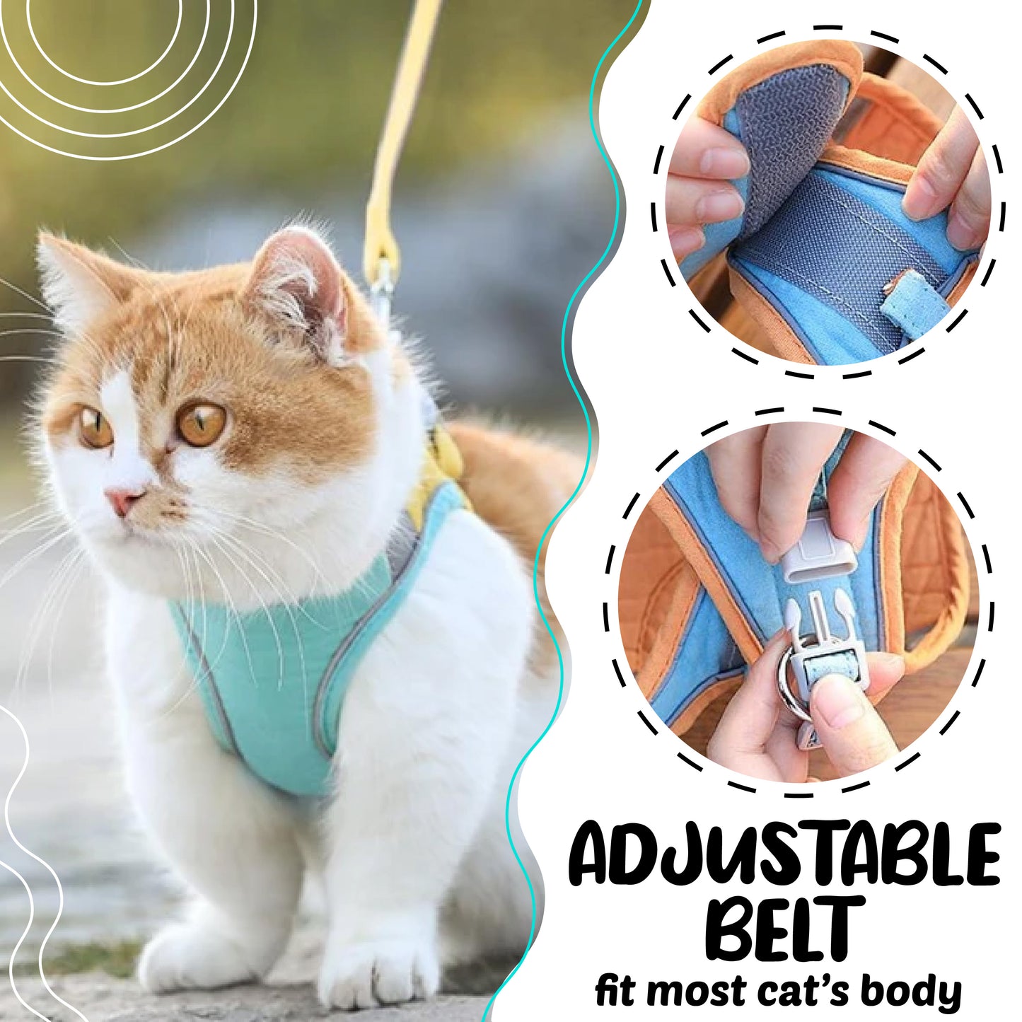 Cat Harness & Leash Vest