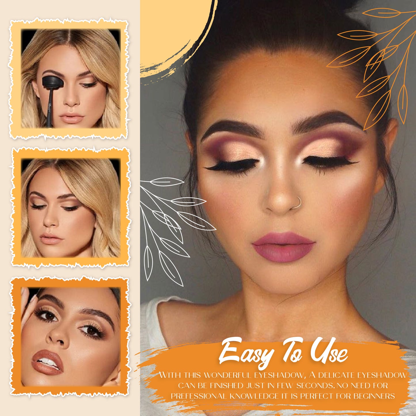 GlamEyes™ Cut Crease Eyeshadow Stamp Kit