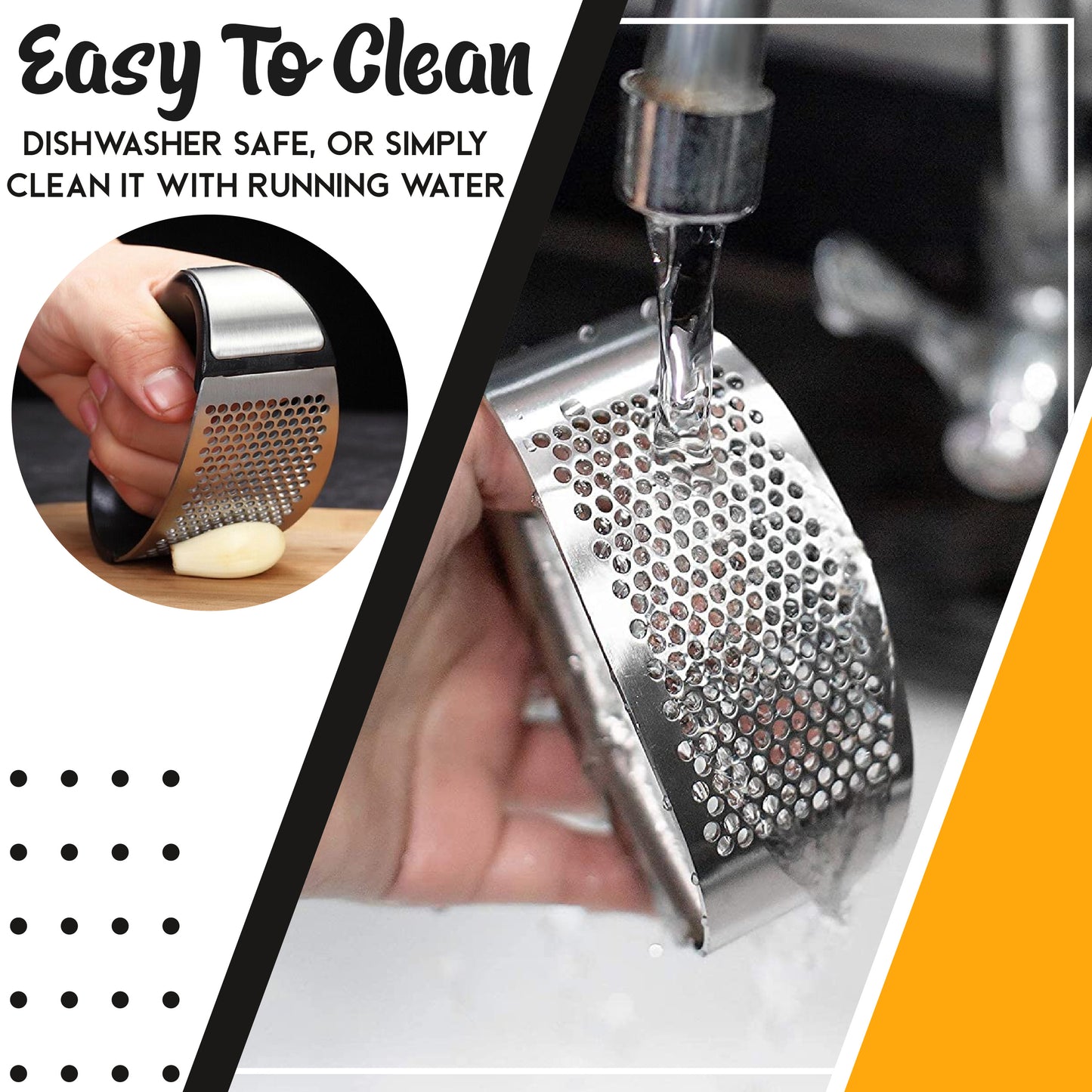 Easy Press Garlic Mincer