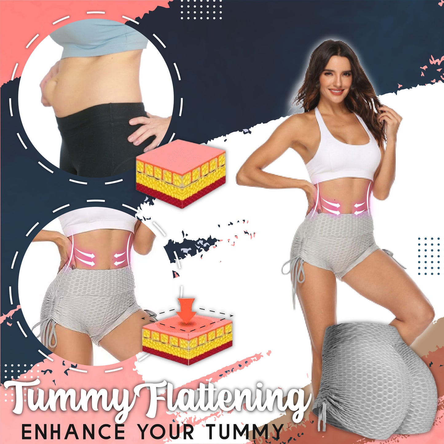 Peachy Bum Lifting Yoga Shorts