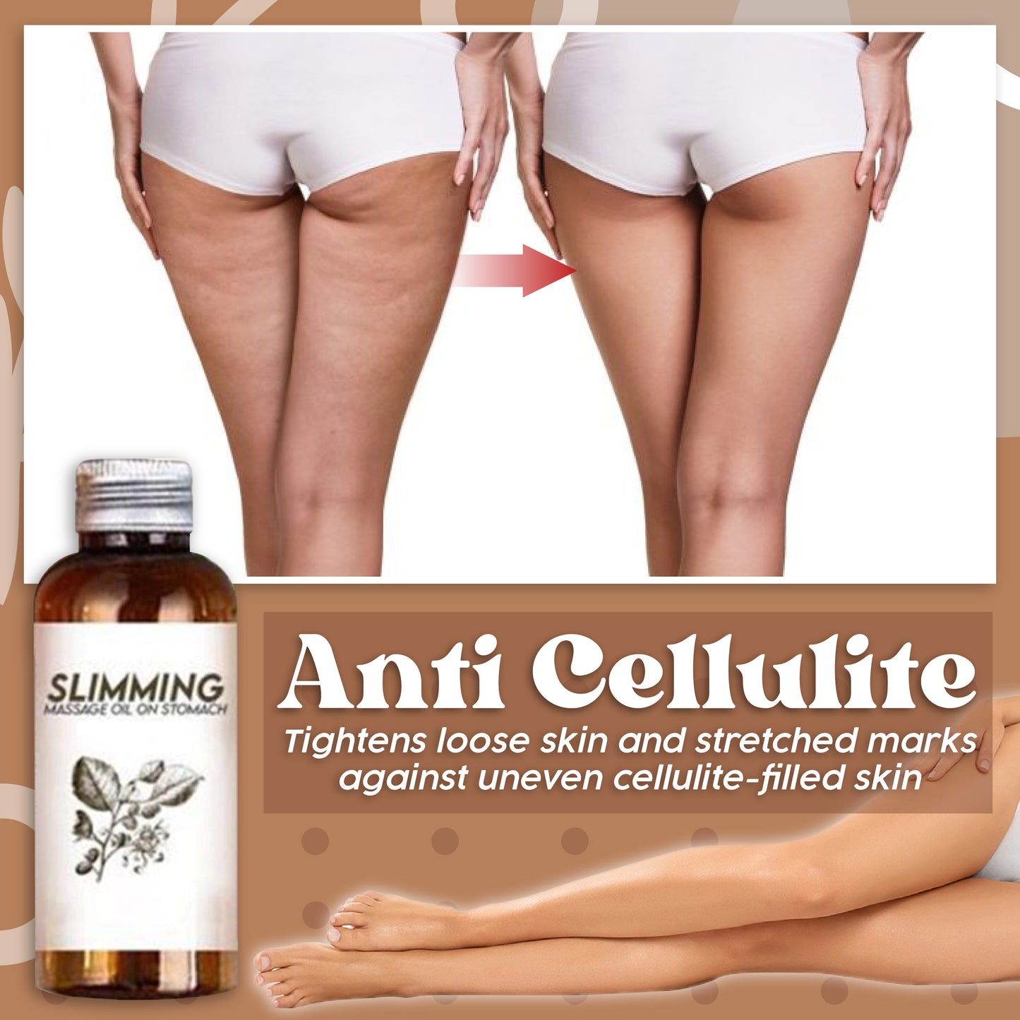 Fat Burning Herbal Massage Oil
