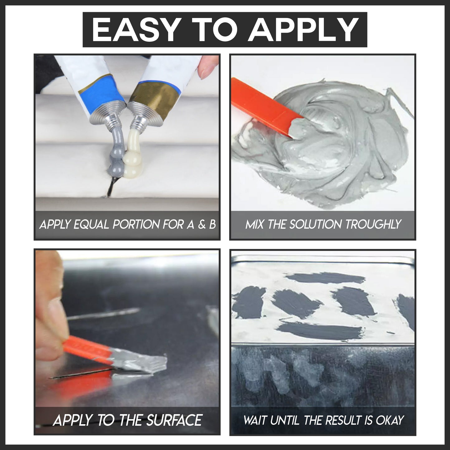 MasterFix™ Industrial Metal Repair Paste