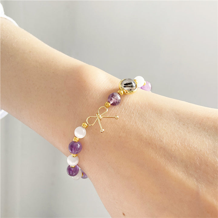 BodySlim™ Moonstone Amethyst Bracelet