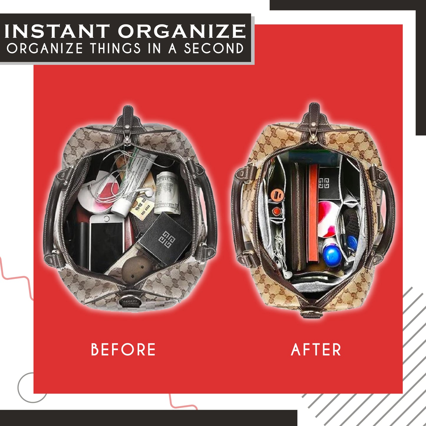 Purse Insert Organizer